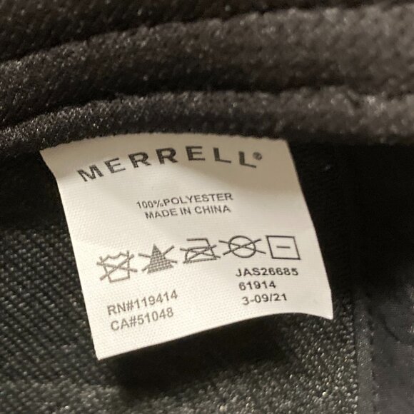 Merrell x Unlikely Hikers Foam Trucker Hat Unisex Stretchy One Size NWT - Picture 6 of 8